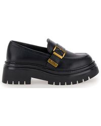 Twinset - Oval T Chunky Sole Loafers - Lyst