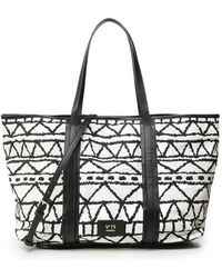 V73 - Geometric Pattern Tote Bag - Lyst