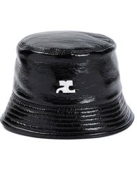 Courreges - Signature Vinyl Bucket Hat - Lyst