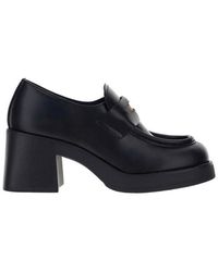 Miu Miu Loafers and moccasins for Women | Online Sale up to 41% off | Lyst
