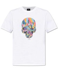 PS by Paul Smith - Printed T-shirt, - Lyst