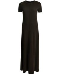TOTEME - Fluid Crewneck Jersey Dress - Lyst