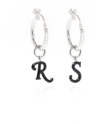 Raf Simons - Logo Pendant Earrings - Lyst