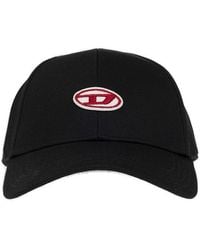 DIESEL 'c-runey' Baseball Cap - Black