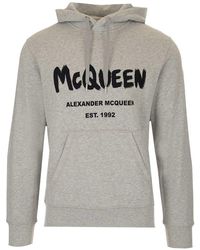 alexander mcqueen hoodie black
