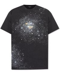 Balmain - T-Shirt With Print - Lyst