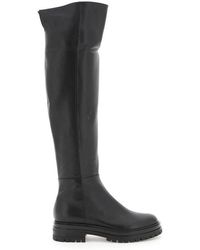 Gianvito Rossi Quinn Over The Knee Boots - Black