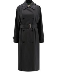Burberry - Double-breasted Belted-waist Trench Coat - Lyst