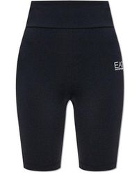 EA7 - Training Shorts With Printed Logo - Lyst