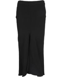 Marni Cotton Godet Skirt - Black