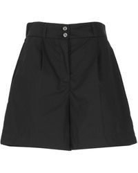 Woolrich - Elasticated Waistband Pleat-detailed Shorts - Lyst