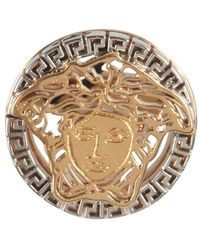 Versace Touch The Medusa Ring - Metallic