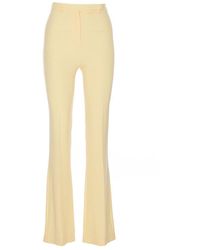 Patrizia Pepe - High-Waist Flared Trousers - Lyst