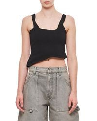 Christopher Esber - Encircled Edge Cropped Tank Top - Lyst