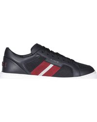 bally sneakers black