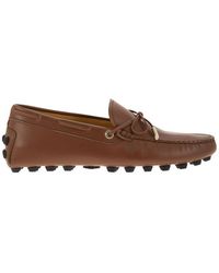Tod's - Gommino Macro Almond-toe Loafers - Lyst