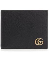 Gucci GG Marmont Bifold Wallet - Black
