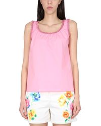 Boutique Moschino - Sleeveless Top - Lyst