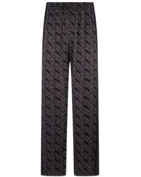 CASABLANCA - Heart Monogram-Printed Drawstring Trousers - Lyst