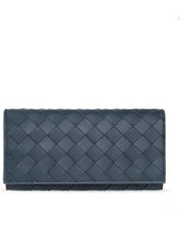 Bottega Veneta - Folding Leather Wallet - Lyst
