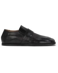 Marsèll - Spatola Square Toe Slip-on Loafers - Lyst