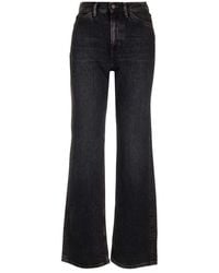 Acne Studios - Low-rise Flared Jeans - Lyst