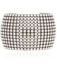Balenciaga - 'glam' Crystal-embellished Bracelet, - Lyst