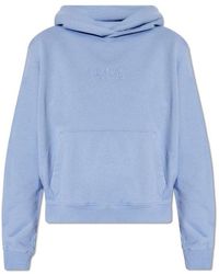 Woolrich - Logo-embroidered Hoodie, - Lyst