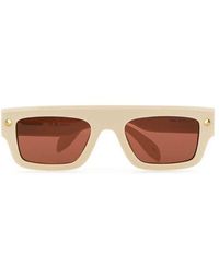 Alexander McQueen - Rectangular-frame Sunglasses - Lyst