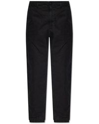 Stone Island - Cotton Trousers - Lyst