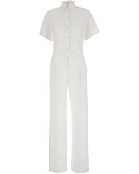 PT Torino - Jumpsuit With Chest Pockets - Lyst