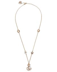 Gucci - GG Marmont Necklace Jewellery - Lyst