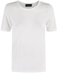 Roberto Collina - Crewneck Short-Sleeved T-Shirt - Lyst