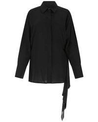 Givenchy - Crepe Oversize Shirt - Lyst