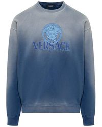 Versace - Shaded Medusa Sweatshirt - Lyst