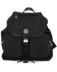 Moncler - Logo Patch Pocket Detailed Backpack - Lyst