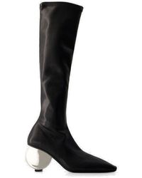 Courreges - Circle Boots - - Synthetic Leather - Lyst