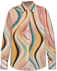 Paul Smith - Striped Buttoned Shirt - Lyst