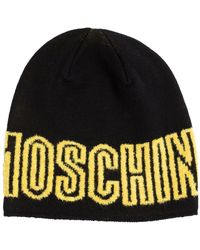 - Save 31% Natural Womens Hats Moschino Hats Moschino Synthetic Teddy Bear Viscose Beanie in Brown 
