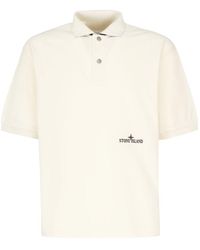 Stone Island - Polo Shirt With Logo - Lyst