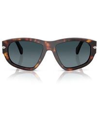 Persol - Geometric Frame Sunglasses - Lyst