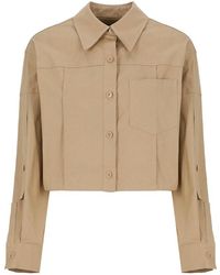 3.1 Phillip Lim - Cropped Convertible Shirt Jacket - Lyst