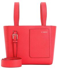 Valextra - Mini Soft Bucket Bag - Lyst