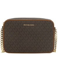 MICHAEL Michael Kors - Closure With Zip Shoulder Bags - Lyst