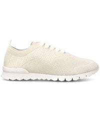 Kiton - Mesh Lace-up Sneakers - Lyst