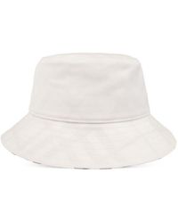 Burberry - Hat With Logo - Lyst