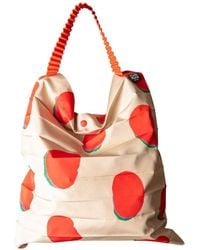 Pleats Please Issey Miyake - Bean Dots Tote Bag - Lyst