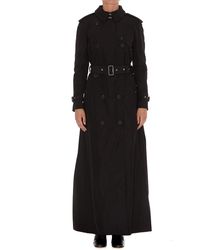 Burberry Extra Long Trench Coat - Black