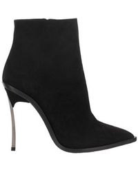 Casadei - Pointed-toe Zipped Boots - Lyst