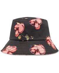 Paul Smith - Bucket Hat With Floral Pattern, - Lyst